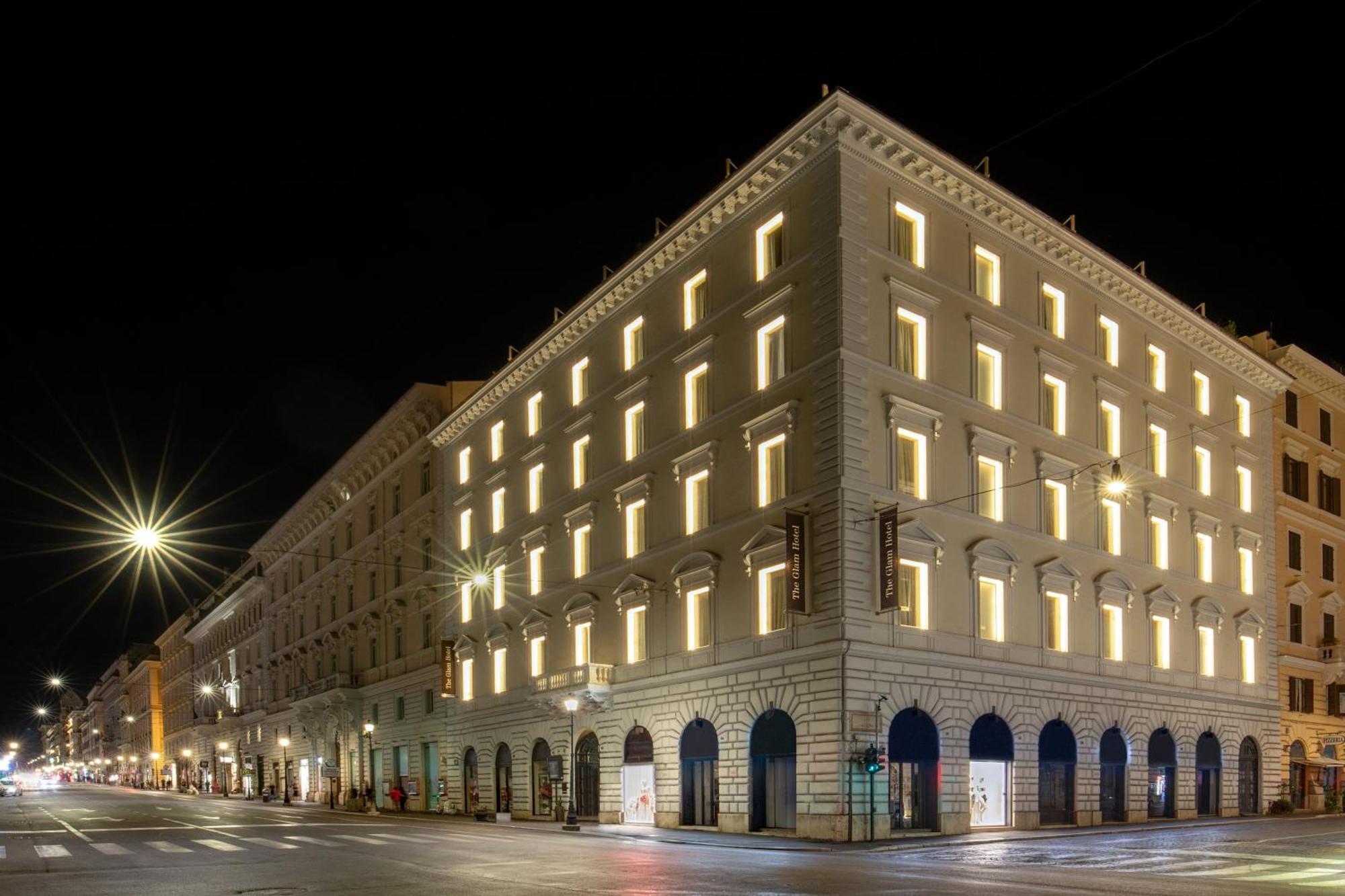 The Glam Hotel Roma Exterior foto